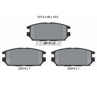 Pastillas de freno 2337301 TEXTAR para MITSUBISHI DODGE