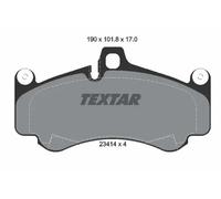 Pastillas de freno 2341401 TEXTAR para PORSCHE 911 911 Descapotable