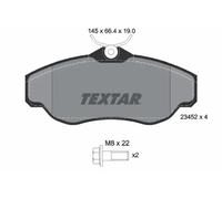 Pastillas de freno 2345201 TEXTAR para LAND ROVER RANGE ROVER II DISCOVERY II