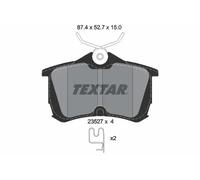 Pastillas de freno 2352701 TEXTAR para HONDA ACCORD VI ACCORD VI Hatchback