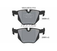 Pastillas de freno 2355001 TEXTAR para BMW 3 Touring 3 3 Descapotable 3 Coupé X1