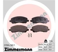 Pastillas de freno 23584.160.1 ZIMMERMANN para MITSUBISHI DODGE CHRYSLER JEEP