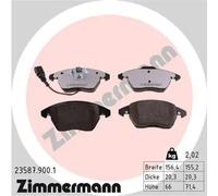 Pastillas de freno 23587.900.1 ZIMMERMANN para VW SEAT SKODA AUDI