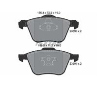 Pastillas de freno 2359001 TEXTAR para VOLVO XC90 I V70 II XC90 I VAN