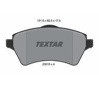 Pastillas de freno 2361501 TEXTAR para LAND ROVER FREELANDER I