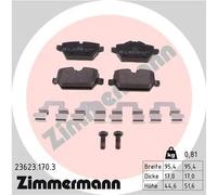 Pastillas de freno 23623.170.3 ZIMMERMANN para MINI BMW
