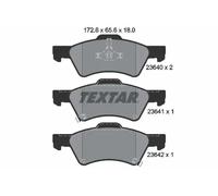 TEXTAR 2364001 Juego de pastillas de freno