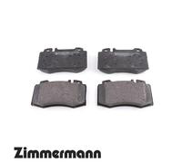 Zimmermann 23745,175,1 Juego de pastillas de freno delantero 4 placas Anti-vibration