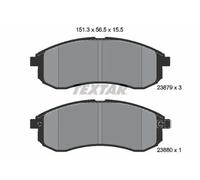 Pastillas de freno 2387902 TEXTAR para MITSUBISHI L200