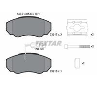 Pastillas de freno 2391701 TEXTAR para FIAT PEUGEOT CITROËN