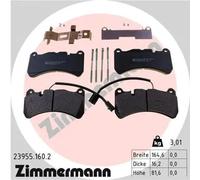 Pastillas de freno 23955.160.2 ZIMMERMANN para ALFA ROMEO GIULIA STELVIO