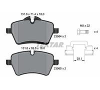 Pastillas de freno 2398404 TEXTAR para MINI MINI COUNTRYMAN MINI MINI Coupé