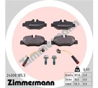 ZIMMERMANN 24008.185.3 Juego de pastillas de freno