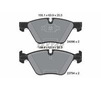 Pastillas de freno 2409601 TEXTAR para BMW 3 3 Touring 3 Coupé 3 Descapotable 1