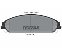 Pastillas de freno 2416401 TEXTAR para CHRYSLER LANCIA DODGE