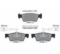 Pastillas de freno 2436701 TEXTAR para VW TOUAREG