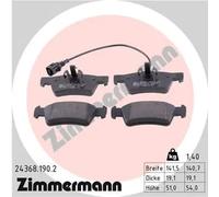 Pastillas de freno 24368.190.2 ZIMMERMANN para VW MULTIVAN T5
