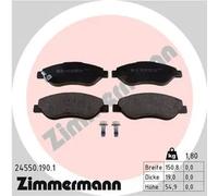 Pastillas de freno 24550.190.1 ZIMMERMANN para OPEL CORSA D