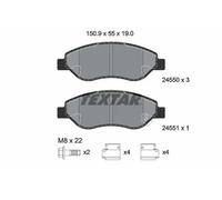 Pastillas de freno 2455001 TEXTAR para OPEL CORSA D