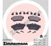 ZIMMERMANN 24578.165.2 Juego de pastillas de freno