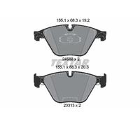 Pastillas de freno 2468801 TEXTAR para BMW 5 6 Coupé 6 Descapotable 5 Touring