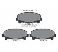 Pastillas de freno 2476601 TEXTAR para HONDA ACCORD VIII