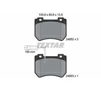 Pastillas de freno 2485201 TEXTAR para ALFA ROMEO BRERA SPIDER 159 Sportwagon