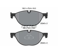 TEXTAR Juego de 4 pastillas de freno para BMW: SÃ©rie 5, SÃ©rie 7, SÃ©rie 6 & ALPINA: B7 (Ref: 2504501)