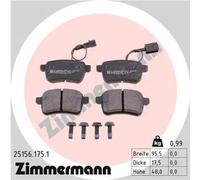 ZIMMERMANN 25156.175.1 Juego de pastillas de freno