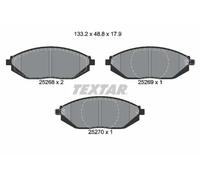 Pastillas de freno 2526801 TEXTAR para CHEVROLET SPARK