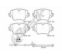Pastillas de freno 25617 00 701 00 BRECK para BMW MINI TOYOTA