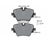 Pastillas de freno 2561701 TEXTAR para MINI BMW