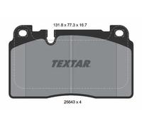 Pastillas de freno 2564305 TEXTAR para AUDI Q5 Q5 Van