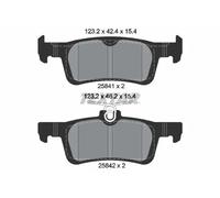 Pastillas de freno 2584101 TEXTAR para PEUGEOT 308 II 308 SW II