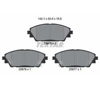 Pastillas de freno 2587501 TEXTAR para MAZDA 3 3 Sedán CX-3 CX-30