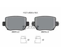 Pastillas de freno 2637201 TEXTAR para TESLA MODEL 3 MODEL Y