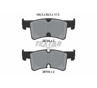 Pastillas de freno 2674401 TEXTAR para VW MULTIVAN T7