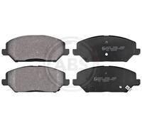 A.B.S. - Juego de pastillas de freno 35187 para Hyundai i30 / Kia Ceed - Eje delantero