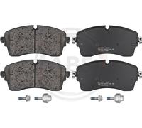 A.B.S. ALL BRAKE SYSTEMS BV. Juego de 4 pastillas de freno para LAND ROVER: Discovery, Defender, Range Rover & JAGUAR: E Pace (Ref: 35209)