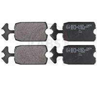 Pastillas de freno 36046 A.B.S. para CITROËN 2 CV DYANE AMI AMI Break ACADIANE