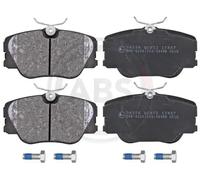 A.B.S. ALL BRAKE SYSTEMS BV. Juego de 4 pastillas de freno para MERCEDES-BENZ: Classe E, 201 Series, 124 Series (Ref: 36556)
