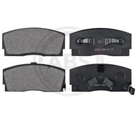 A.B.S. ALL BRAKE SYSTEMS BV. Juego de 4 pastillas de freno para DAIHATSU: Charade, Applause (Ref: 36658)