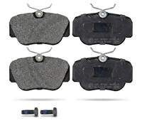 A.B.S. ALL BRAKE SYSTEMS BV. Juego de 4 pastillas de freno para MERCEDES-BENZ: 201 Series (Ref: 36660)