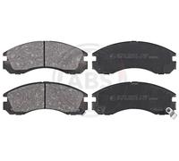 A.B.S. ALL BRAKE SYSTEMS BV. Juego de 4 pastillas de freno para MITSUBISHI: Space Gear, Sigma, Outlander, Space Runner, Shogun, Montero (Ref: 36753)