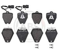 Frenado > Pastillas de freno > Juego de 4 pastillas de freno