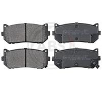 A.B.S. ALL BRAKE SYSTEMS BV. Juego de 4 pastillas de freno para KIA: Shuma, Credos, Carens, Sephia, Clarus (Ref: 37045)