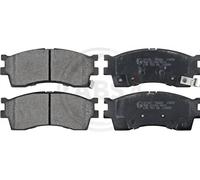 A.B.S. ALL BRAKE SYSTEMS BV. Juego de 4 pastillas de freno para KIA: Shuma, Credos, Elan, Rio, Clarus, Carens (Ref: 37180)