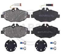 A.B.S. ALL BRAKE SYSTEMS BV. Juego de 4 pastillas de freno para MERCEDES-BENZ: Classe E (Ref: 37306)