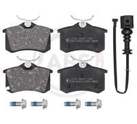 A.B.S. ALL BRAKE SYSTEMS BV. Juego de 4 pastillas de freno para SEAT: Ibiza, Cordoba, Arosa & VOLKSWAGEN: Polo, Lupo & RENAULT: MÃ©gane (Ref: 37334)