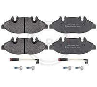 A.B.S. ALL BRAKE SYSTEMS BV. Juego de 4 pastillas de freno para MERCEDES-BENZ: Vito, Viano (Ref: 37449)
